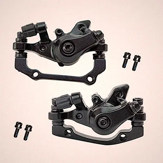 1 Pair Bike Mechanical Disc Brake,Universal Front and Rear Mechanical Disc