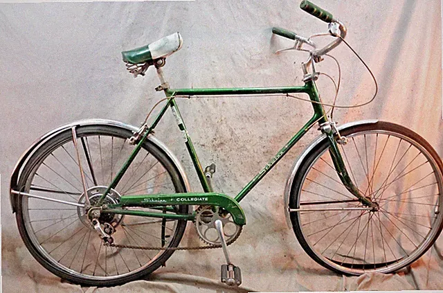 1964 Haack's Schwinn Collegiate Cruiser Bike Medium 56cm Klunker Steel USA Made!