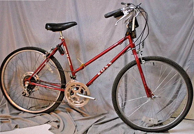 1980 Ross Hi-Tech Cruiser Bike 20" Large Retro 10 Speed Red Steel USA Shipper