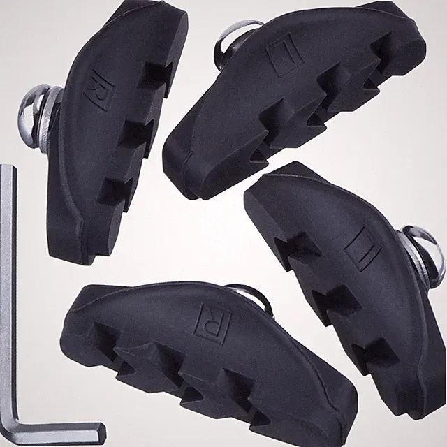 2 Pairs Road Brake Pads with Installation Tool Caliper Brake Blocks 50 mm