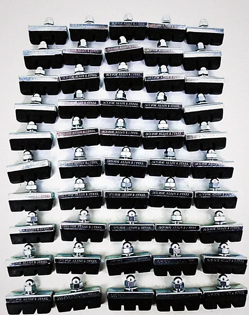25 Pairs Bulk Package Bicycle Bike Rim Brake Pads / Holders New in Box