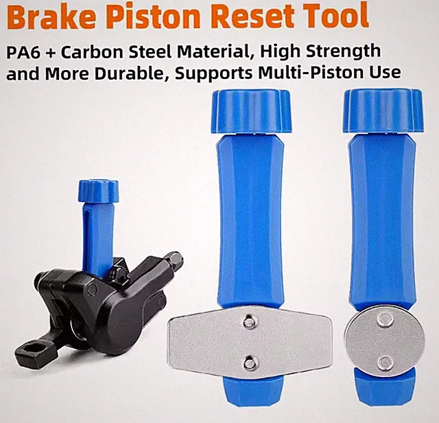 2PCS Bicycle Brake Piston Reset Tool Set Hydraulic Disc Caliper Spreader MTB