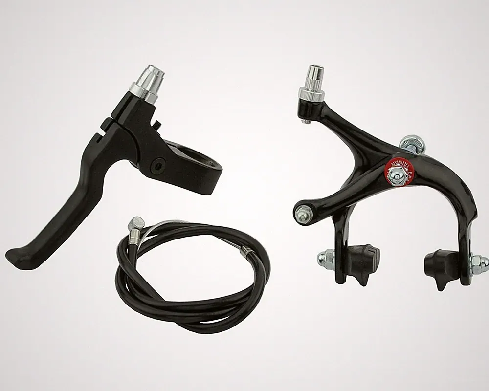 570a 700c Bicycle Front Alloy Brake Set Black – Fixie/Road Single Speed Bike.