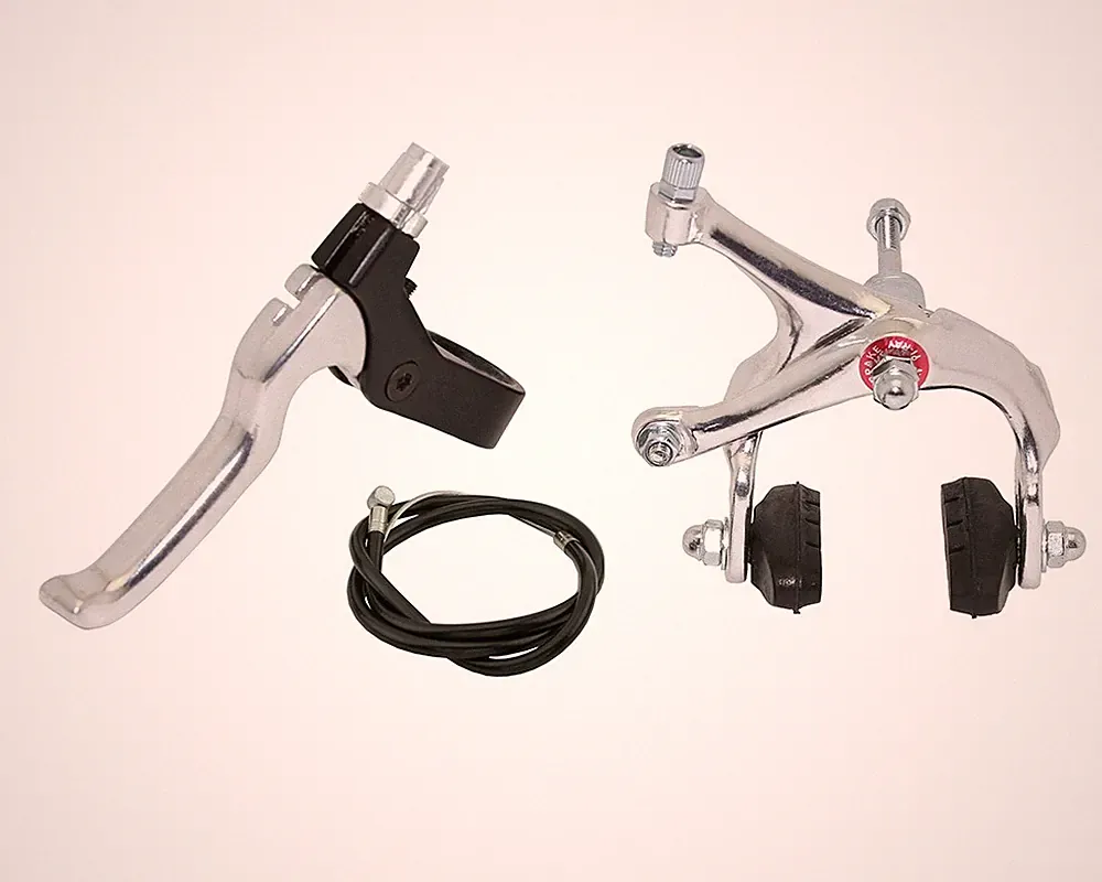 570a 700c Bicycle Front Alloy Brake Set Silver – Fixie/Road Single Speed Bike.