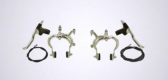 ALTALINE 1080 ALLOY FRONT OR REAR BRAKE CHROME BEACH CRUISER BICYCLES.
