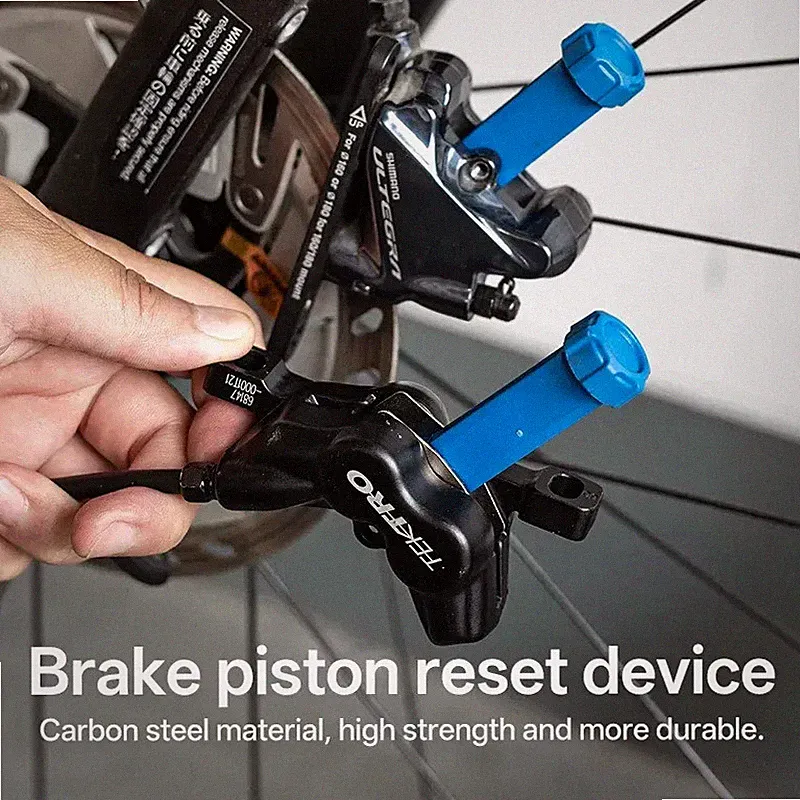 Bicycle Hydraulic Disc Brake Piston Reset Tool, Brake Caliper Piston Spreader