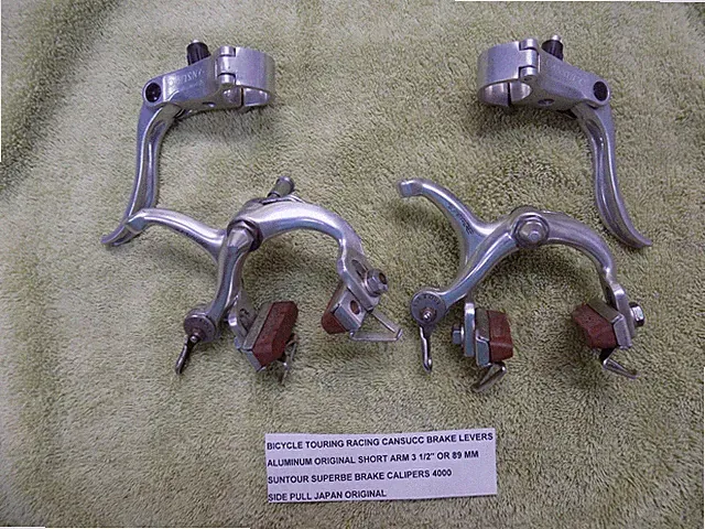 BICYCLE TOURING RACING BRAKE CALIPER SUN TOUR SUPERBE 4000 CANSUCC BRAKE LEVER