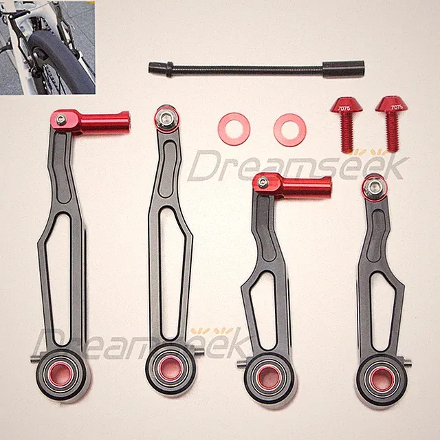 Bike V-Brake Caliper Folding Bicycle V Brake Short / Long Arm Front Rear Cycling