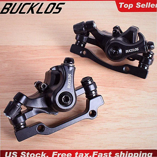 BUCKLOS Mechanical Linaer Pull Disc Brake Caliper Mountain Bike Front Rear 160mm