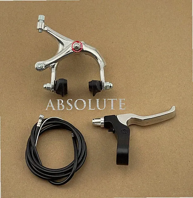 CHROME 700C FIXIE REAR BRAKE LEVER CABLE CALIPER FIXED GEAR BIKE TRACK ROADBIKE