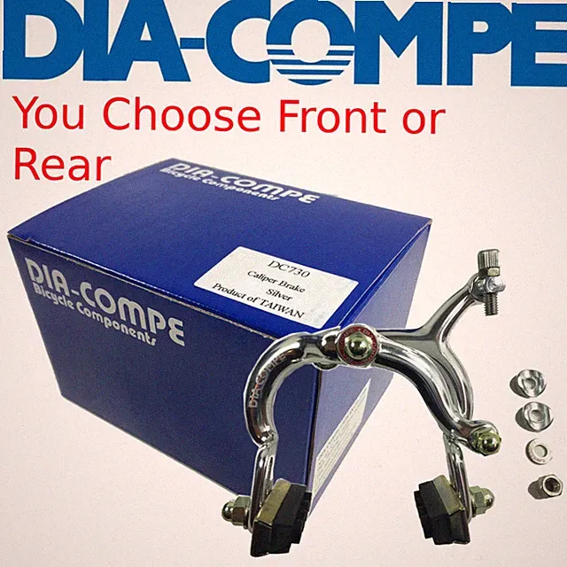 Classic Dia Compe DC-730 Side Pull Bike Brake Caliper 53-71mm Front/ Rear