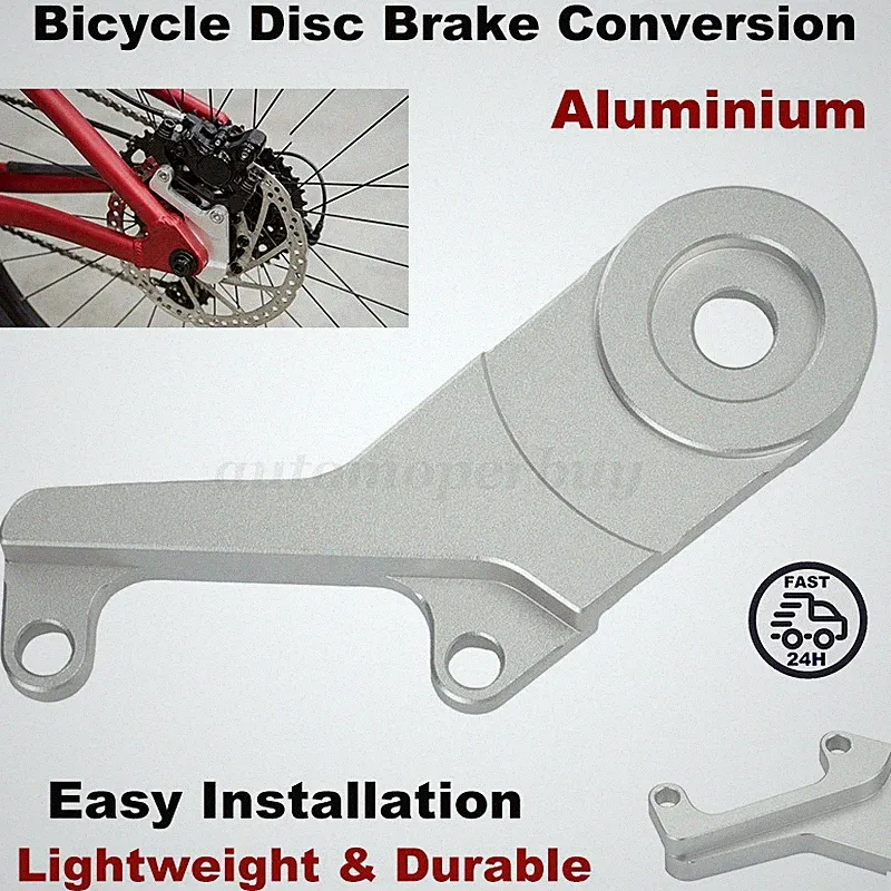 For Bike Bicycle Disc Brake Conversion Rear Disc Adapter Caliper Bracket 1inches