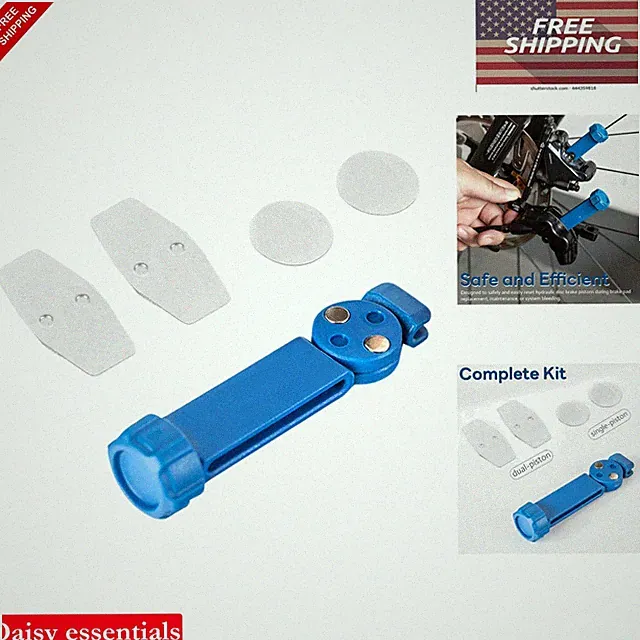 Hydraulic Disc Brake Piston Reset Tool for Mountain & Road Bikes Caliper Adju...