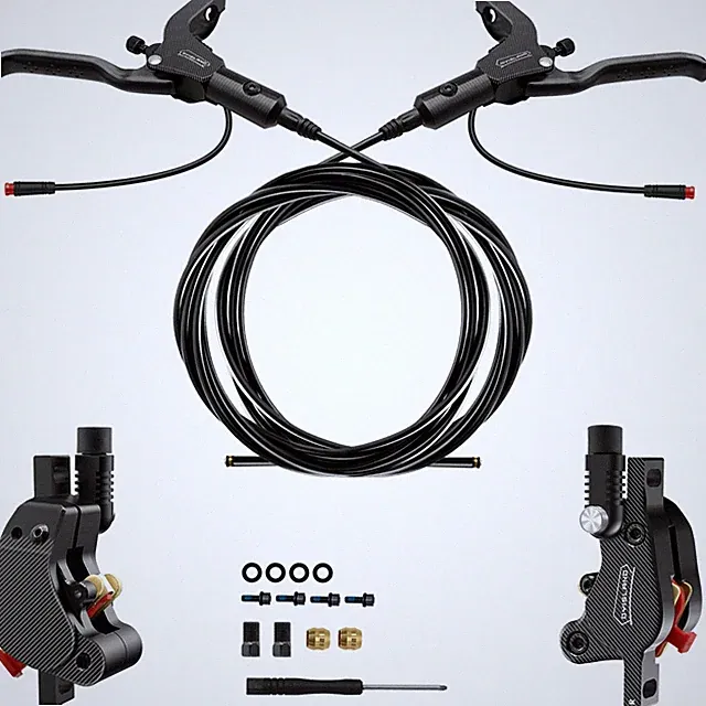 Hydraulic Disc Brakes Set 2-PIN/Power-Off Electric Scooter/E-Scooter L-L BLACK