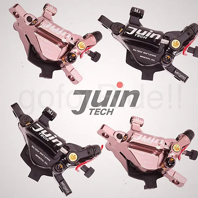 Juin Tech M1 Mountain E-bike Bike Hydraulic Disc Brake Caliper Set Front+Rear