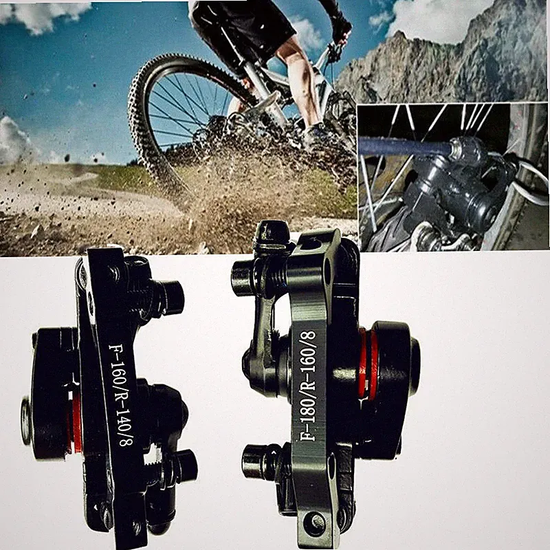 Mechanical Disc Brake Bike Front Rear Caliper Cycling MTB Mountain Bicycle Parts