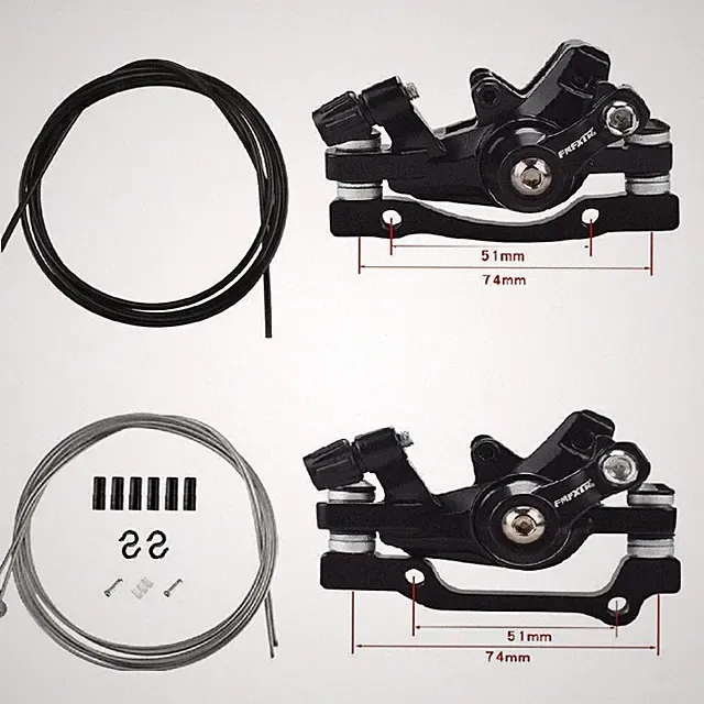 Mechanical Disc Brake Caliper 160/140mm 180/160mm For Mountain Bike Folding Bike