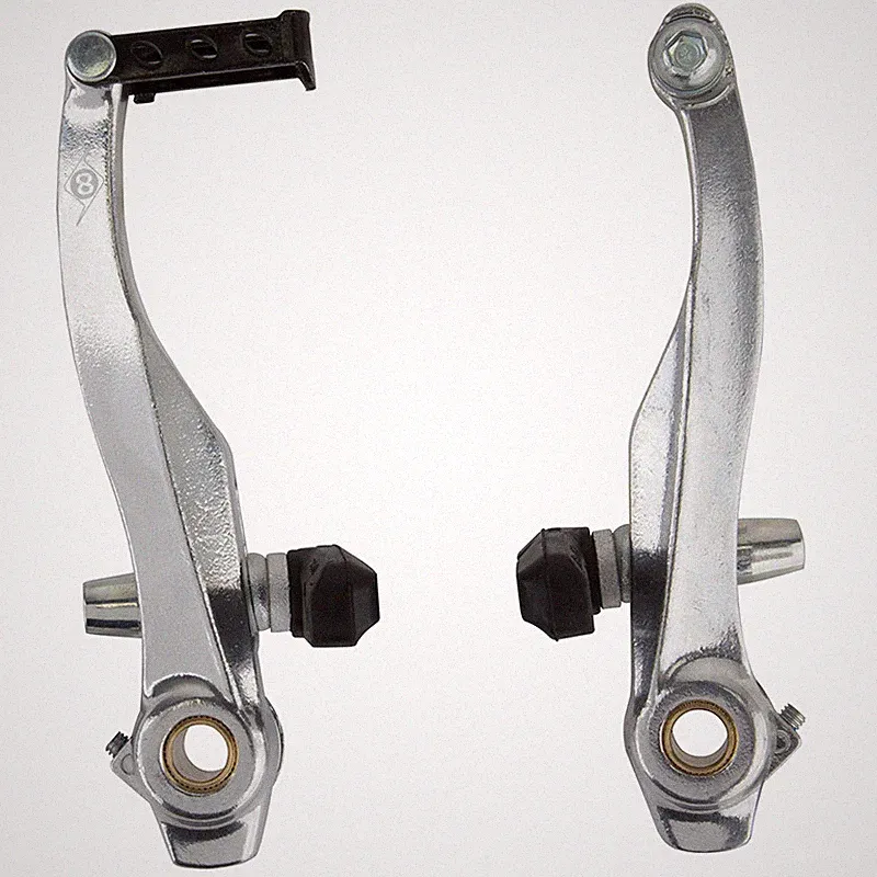 MOUNTAIN BICYCLE BIKE V BRAKE LINEAR PULL FRONT BRAKE SILVER NEW