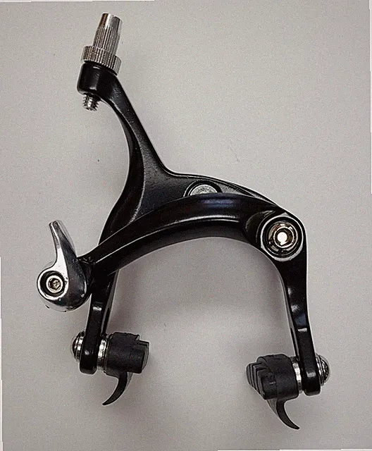 New Aluminum Side Pull Bicycle Caliper Rim Brakes, Quick Release, Black