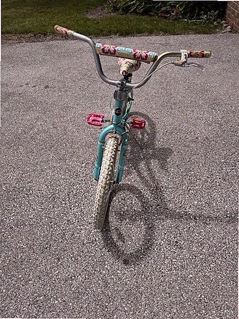 NEXT Girl Talk 20 in Kids Bike Teal BMX Bar 1-Speed Caliper Brake Kickstand