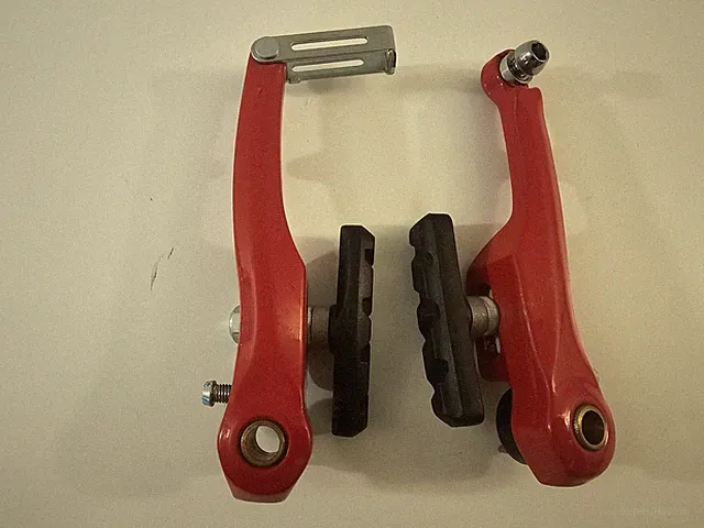 NOS Mid School BMX Bike Brakes ....Bicycle...Trusted Seller...Red