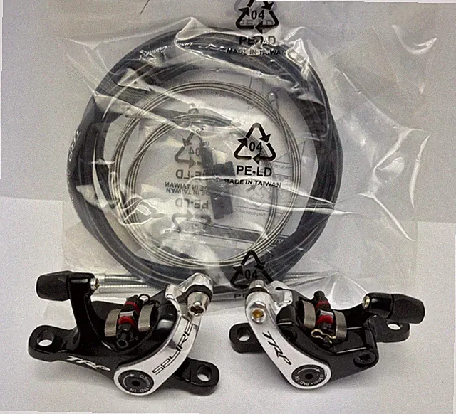 NOS TRP/Tektro Spyre Road Bike Mechanical Disc Brake Pair of Post Mount Calipers