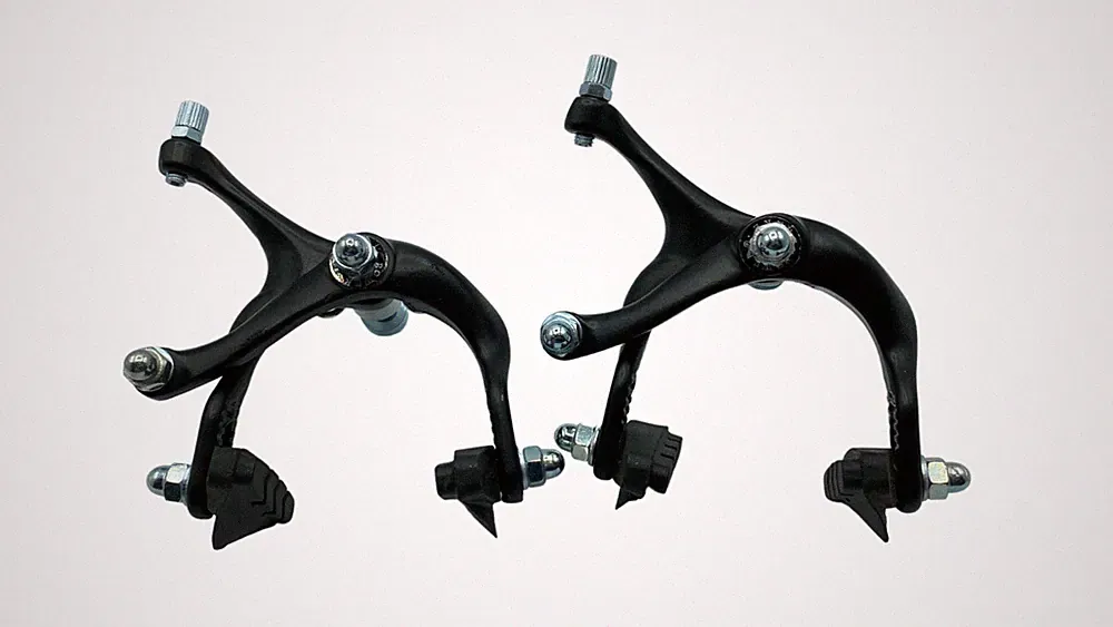 POWER PAIR 700C ROAD BIKE BICYCLE ALUMINUM SIDE PULL CALIPER BRAKE F/R BLACK A