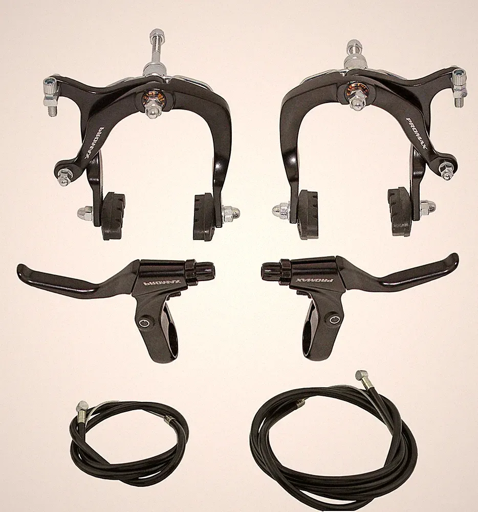 PROMAX Black Alloy Bicycle Brake Caliper Front or Rear – Beach Cruiser Bikes.