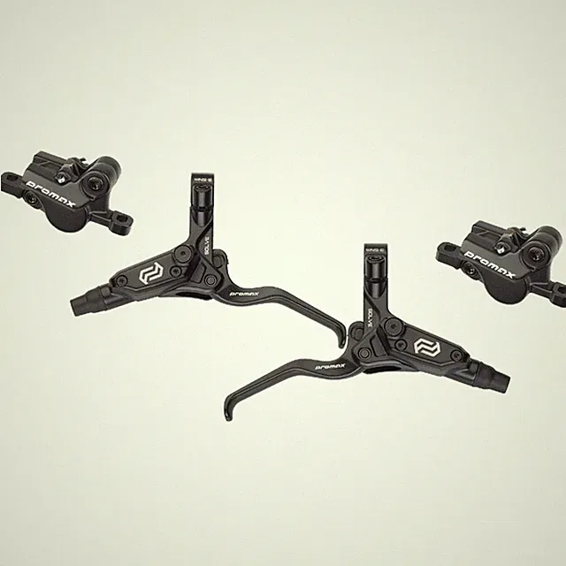 Promax Solve DSK-923 Hydraulic Disc Brake Set - Front & Rear 2-Piston, Post