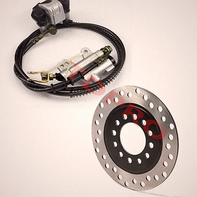 Rear Brake Caliper Cylinder Rotor Kit for Drift Trike Go Kart Buggy 4 Wheeler