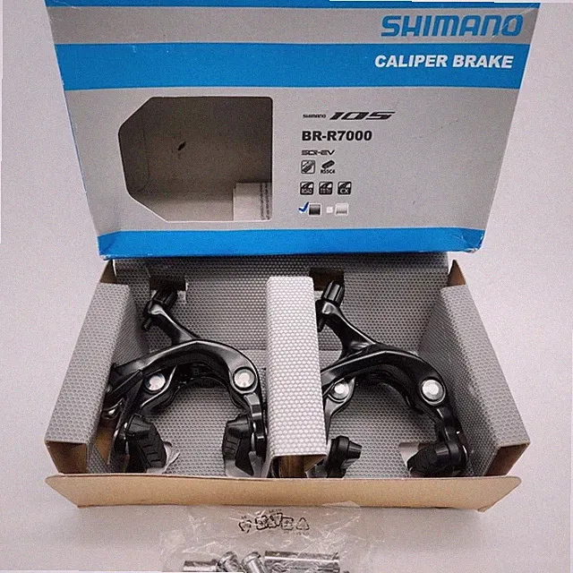 Shimano 105 BR-R7000 Front and Rear Bicycle Caliper Set Black OPEN PACKAGE