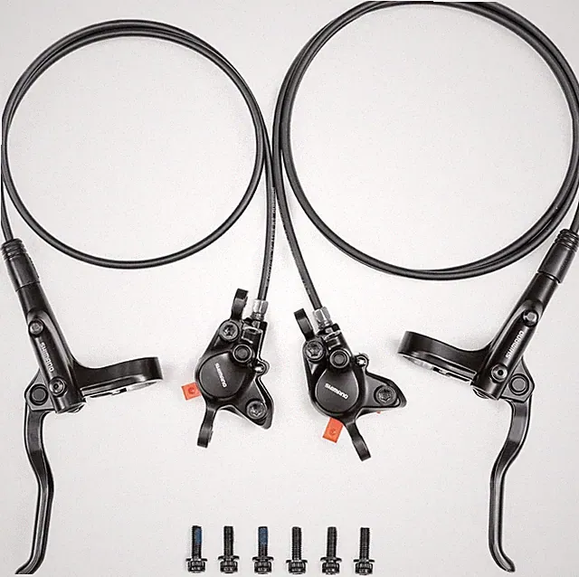 Shimano Altus MT200 Hydraulic Disc Brakes Left Front Right Rear PM RT56 Rotors