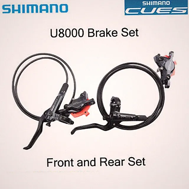 SHIMANO CUES BL-U8000 BR-U8000 Hydraulic F+R Disc Brake Set
