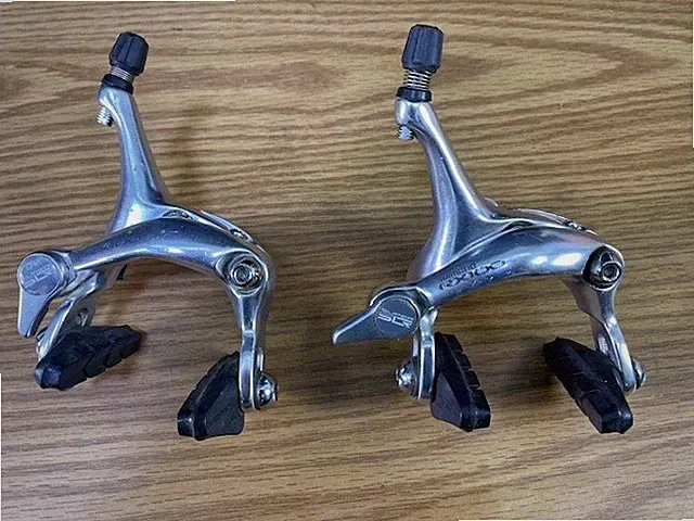Shimano RX100 BR-A550 Side Pull Road Bicycle Brake Calipers Set VERY NICE!