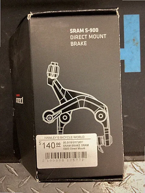 SRAM Red S-900 Road Bike Rim Brake Caliper REAR Black Direct Mount Triathlon TT