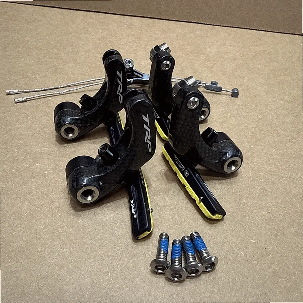 TRP Euro Cross Carbon Cantilever Cyclocross Bicycle Rim Brakeset Brakes wbd54