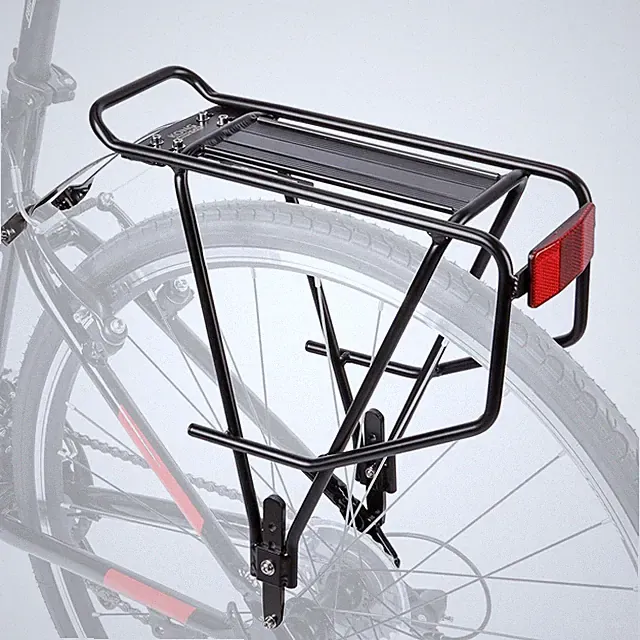Versatile Rear Bike Rack for Disc & Non-Disc Brakes - Large Capacity Pannier