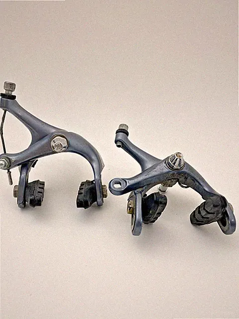 Vintage Shimano Brake Calipers BR-A350 SLR Exage Action Recessed Dual Pivot A22