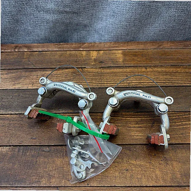 Vintage Universal Mod 61 Caliper Brake Set Center Pull Road 70s 60s Blue