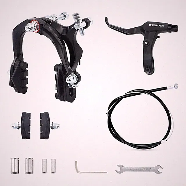 WEEROCK Front Bike Calip Brake, Front C Brake, Rim Brake with Left Aluminium...